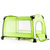 Pouch便携折叠婴儿床 儿童铝合金床 宝宝游戏床 多功能bb床(绿色 绿色)第3张高清大图