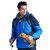 TECTOP户外新款冲锋衣男女三合一两件套西藏防水保暖加厚登山外套(男款宝蓝色 3XL)第2张高清大图