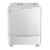 海尔(Haier)XPB80-187BS双缸洗衣机 8公斤 半自动洗衣机 可移动轮脚 洗衣甩干可同步进行第5张高清大图