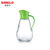 SIMELO 玻璃壶 油壶 首尔风情玻璃自开启防漏油壶550ML(绿色)第2张高清大图