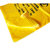 黄色加厚垃圾袋塑料袋 垃圾袋 黄色 废弃物垃圾袋(45*55cm*100只)第3张高清大图