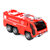 酷米 儿童玩具男孩消防车玩具挖掘机推土车仿真模型套装 8只装送儿童生日礼物KM3048 红色(红色 版本)第9张高清大图