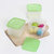 特百惠冷藏保鲜方盒 塑料储藏密封盒零食花茶储物盒800ml(890单只)第3张高清大图