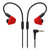 Audio Technica/铁三角 ATH-LS50is 双动圈手机带线控入耳式耳机(红)第5张高清大图