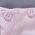qm 儿童彩棉眼睛系列内衣套装宝宝睡衣肩扣套头上衣(75 粉红大眼睛)第2张高清大图