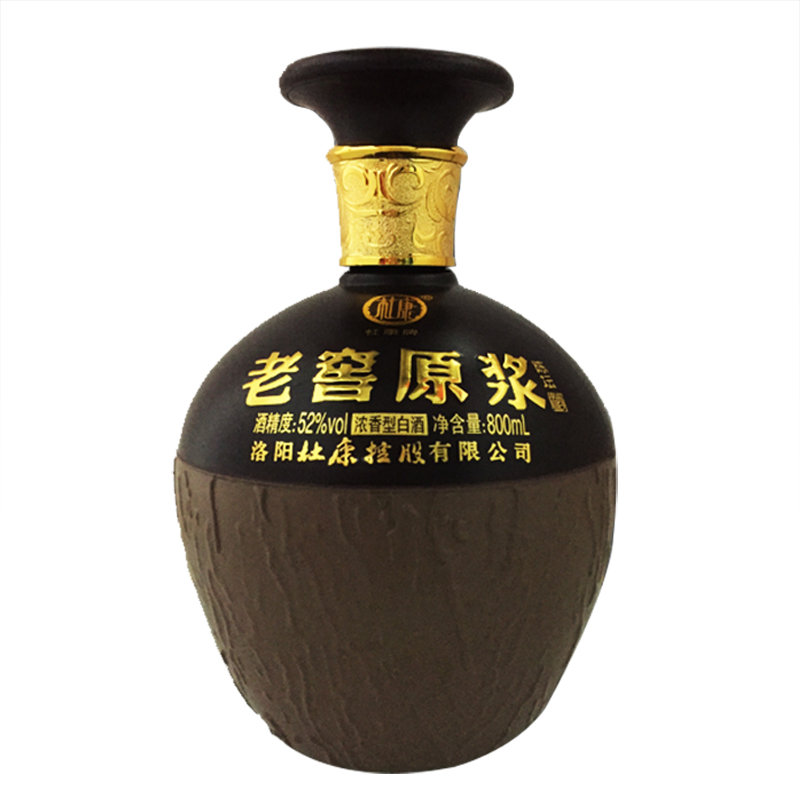 52度杜康老窖原浆陈坛浓香型白酒800ml(1瓶 瓶)