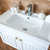 JOMOO九牧 实木浴室柜组合浴室橡胶木洗脸盆洗漱台洗手池 A2182 橡胶木白色（不含龙头和下水配件） 0.8M(柜体82.5cm白色款)第2张高清大图
