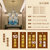 欧菲玛丽 欧式个性创意纯全铜走廊过道阳台五星LED吊灯灯具(暖色光源 钻石款（直径45*45CM）)第3张高清大图