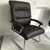 卡居皮质弓型椅KJY-07金属骨架会议椅(黑色 优质西皮)第5张高清大图