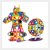摩彩 磁力片积木百变提拉磁性片益智儿童玩具磁力片套装(64件体验套装)第4张高清大图