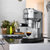 德龙(Delonghi)EC680意式家用半自动咖啡机金属不锈钢咖啡机 购买附赠德龙KG40磨豆机(银色)第2张高清大图