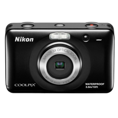 尼康（Nikon）COOLPIX S30数码相机（黑色）
