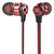 JBL T180A  立体声入耳式耳机 耳麦 苹果 安卓通用耳机 音乐耳机 红第3张高清大图