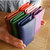 有乐 新款优雅气质长款卡包 女式折叠式手拿银行卡夹 手拿包（036）zw905(粉色)第3张高清大图