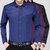 太子龙(TEDELON) 男子时尚休闲衬衫73236（多色可选）(黑色 XXXL)第3张高清大图