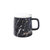 陶江湖 北欧质感陶瓷水杯马克杯带盖勺(黑色 如图)第4张高清大图