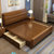 吉木多 橡胶木实木床新中式1.8米1.5米双人床经济型主卧婚床 颜色拍下备注(1.5*2米（基础款） 单床)第3张高清大图
