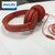 飞利浦TAH4105耳机头戴式有线耳麦网课学习手机电脑听歌听音乐玩游戏(红色)第4张高清大图