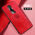小米红米K20新款手机壳redmi k20pro金属护眼皮纹壳K20PRO防摔磁吸指环保护套(儒雅红)第3张高清大图
