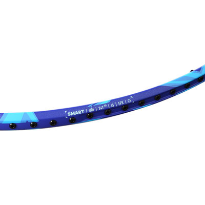 Adidas阿迪达斯羽毛球拍单拍全碳素超轻初学者训练耐用型进阶球拍RK915502(RK915502蓝色 单只)