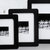 莎芮 创意现代简约圆角相框摆台5寸6寸7寸8寸10寸木质相框画框装饰摆件(5306-3黑色 5寸)第5张高清大图
