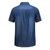 8623夏装新款战地吉普AFSJEEP纯棉尖领短袖牛仔衬衫 男士半袖衬衣(深蓝色 XL)第4张高清大图