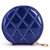 诗薇儿 女士时尚牛皮漆面零钱包 卡包2件套组合装(14-GM3366N蓝色)第2张高清大图