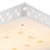 雷士照明 爱丽舍 LED客厅水晶吸顶灯 奢华大气长方形灯具灯饰(爱丽舍 81W 无极调光带遥控)第5张高清大图