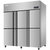 五洲伯乐CF-1800六门厨房冰箱商用冰柜冷藏冷冻柜展示柜立式不锈钢冷柜家用节能冰箱 双温款第4张高清大图