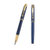 天色 0.5mm铱金钢笔 皮革笔盒装礼品笔 木制笔帽练字墨水笔(TS-3021钢笔 黑檀色)第2张高清大图