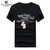 卡洛滨克2014新款纯棉短袖圆领t恤衫男士短袖t恤LG1063(灰色 170/90(M))第5张高清大图