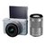 佳能（Canon）EOS M10 微型单电双头套机(EF-M 15-45mm+EF-M 55-200mm）(银色 套餐三)第5张高清大图