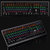 凯迪威C200青轴机械朋克游戏键盘LOL吃鸡(青轴黑色面板黑色键帽)第3张高清大图