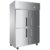 海尔(Haier) SL-1050D4立式四门单温厨房冰柜全冷冻饭店冷柜商用冰箱大冰柜不锈钢厨房柜SL-1020C2D2(不锈钢灰 SL-1020C2D2双温冷藏冷冻)第3张高清大图