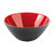 意大利 GUZZINI 多彩沙拉碗小吃盘果盘 25cm 国美厨空间(黑红)第3张高清大图