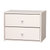 爱丽思IRIS 带盖环保木质收纳柜组合柜简易书柜置物柜STB(STB-400H白色)第2张高清大图