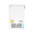 白雪（Baixue）家用小冰柜卧式冷藏冷冻商用顶开变温节能小冷柜(白色 BD/C-100D)第3张高清大图