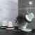 日本AKAW爱家屋浴室瓷砖浴缸带手柄海绵擦厨房多功能清洁刷灶台刷(绿色)第2张高清大图