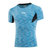 REA 男式 拼色运动舒适短袖T恤R1610-001(蓝色 S)第4张高清大图