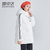 雪中飞极寒系列羽绒服女士新款连帽时尚短款保暖外套X10141856FW(白色 165)第4张高清大图