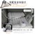 汽车用充气床后排床垫儿童婴儿宝宝车载中旅行睡垫用品创意车震床(占2个位置-牛津-灰色)第4张高清大图