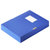 得力(deli) 5683 档案盒 A4/55mm资料收纳盒大塑料文件盒 办公用品 蓝色 单只装第4张高清大图