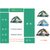 卢卡诺（LOCAMO） 帐篷户外双人3-4人全自动野外露营帐篷套装(天蓝色)第4张高清大图