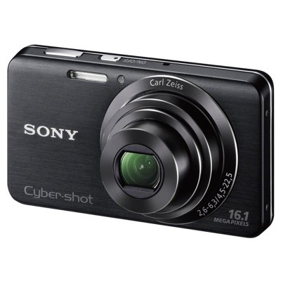 索尼（SONY）DSC-W630数码相机 黑色 一代家用卡片王者 便携 简便 实用 耐用1610万像素 5倍光变 25mm广角 2.7寸屏 扫描全景 11种智能场景模式)