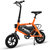 新日（SUNRA） 菲尔 智能电电动车 阳光橙 简约实用 多模式骑行 便携折叠 动力轮毂式电机第2张高清大图