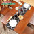 健舒宝 小户型实木餐桌餐台 西餐桌椅组合 现代中式饭桌家具(单张餐桌)第2张高清大图