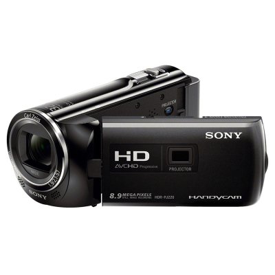 索尼（SONY）投影系列HDR-PJ220E数码摄像机（黑色） 27倍光学变焦 29.8mm广角