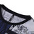 VERSACE范思哲VERSUS男装 男士时尚休闲宽松圆领短袖T恤 BU90356 BJ10290(黑色 XS)第3张高清大图