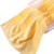 金号毛巾 纯棉提缎素色洗脸面巾 黄色1条装 70*34.5cm 86g第4张高清大图