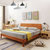 欧尔卡斯北欧床实木床现代简约1.8米双人主卧室婚床1.5米单人床小户日式家具(床+床头柜*2+床垫*1 1.8m)第2张高清大图